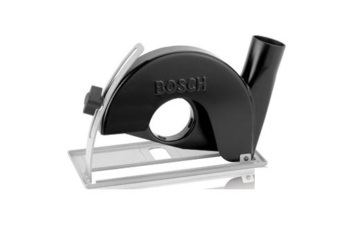 Bosch 18DC 5E 4 1 2 Inch to 5 Inch Dust Extraction Guard for Cutting Concrete