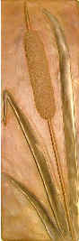left cattail tile red