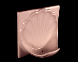 Flatback Shell Soap Dishes in a Variety of Colors