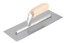 QEP Standard Straight No Notch Finishing Trowels - 11" or 16"