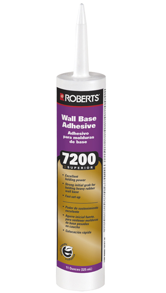 Roberts 7200 Superior Wall Base Adhesive