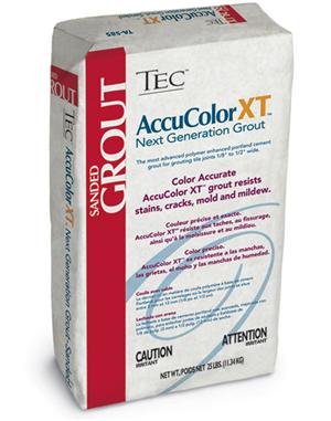 AccuColor Premium Sanded Grout