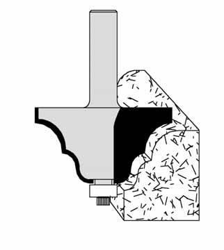 Velepec Bangor Edge Profile Bit