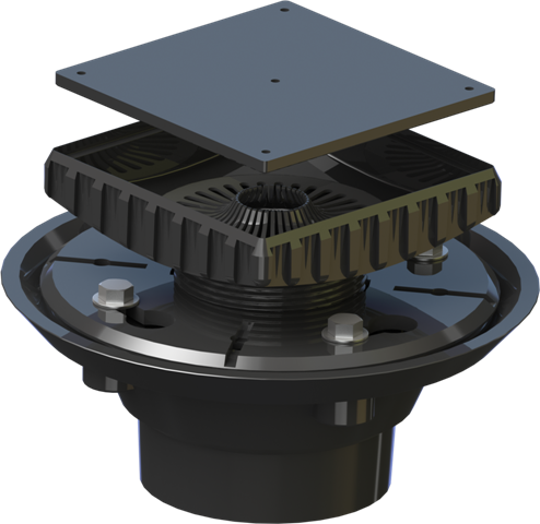 2 Inch ABS Shower Drain E4024
